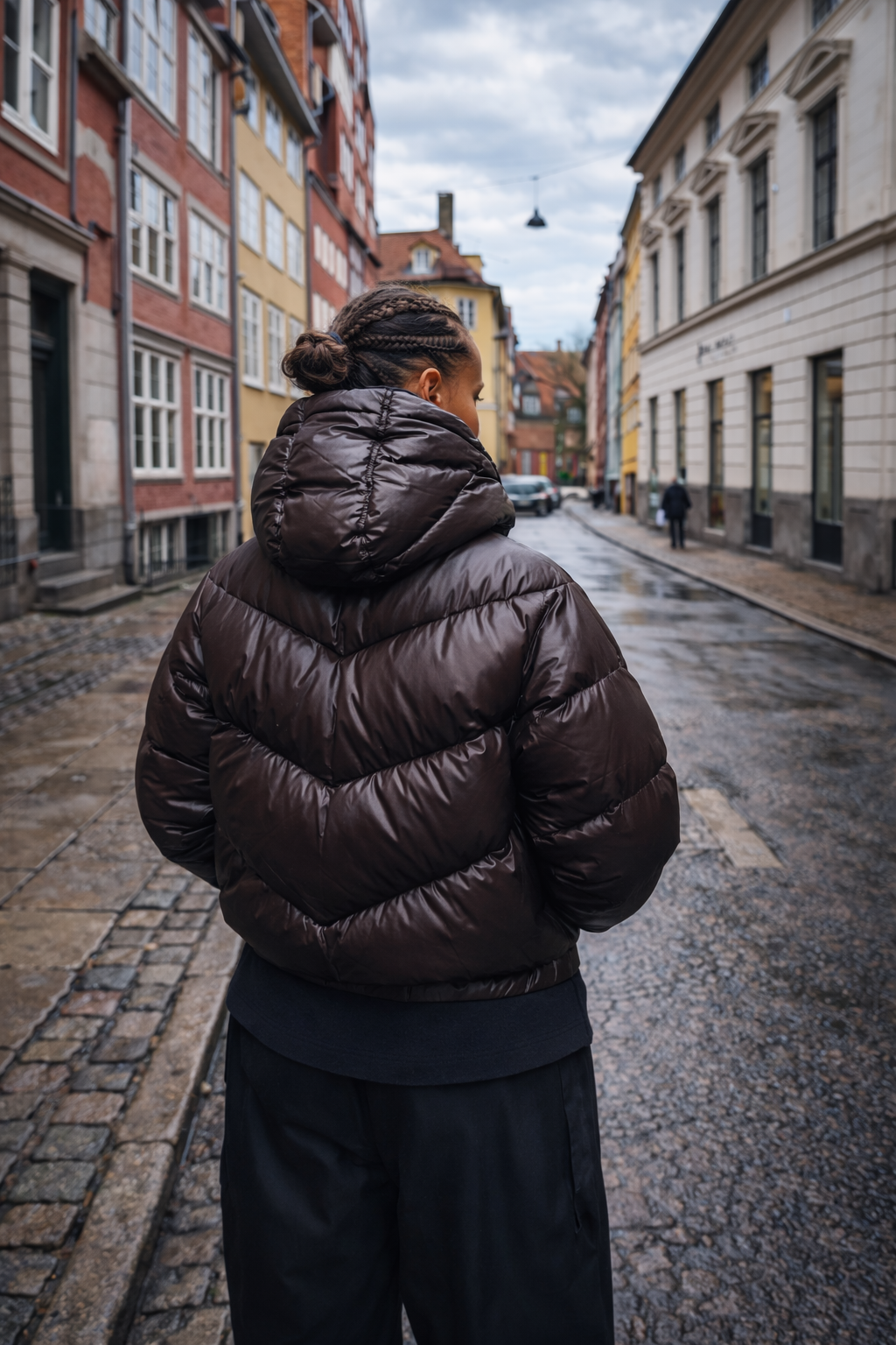 Chevron Luxe Puffer