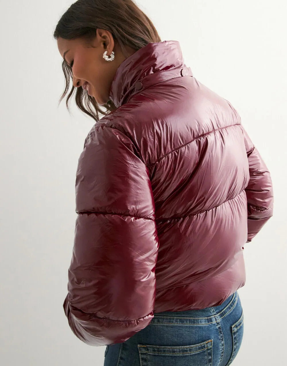 Everyday Shiny Puffer Jacket