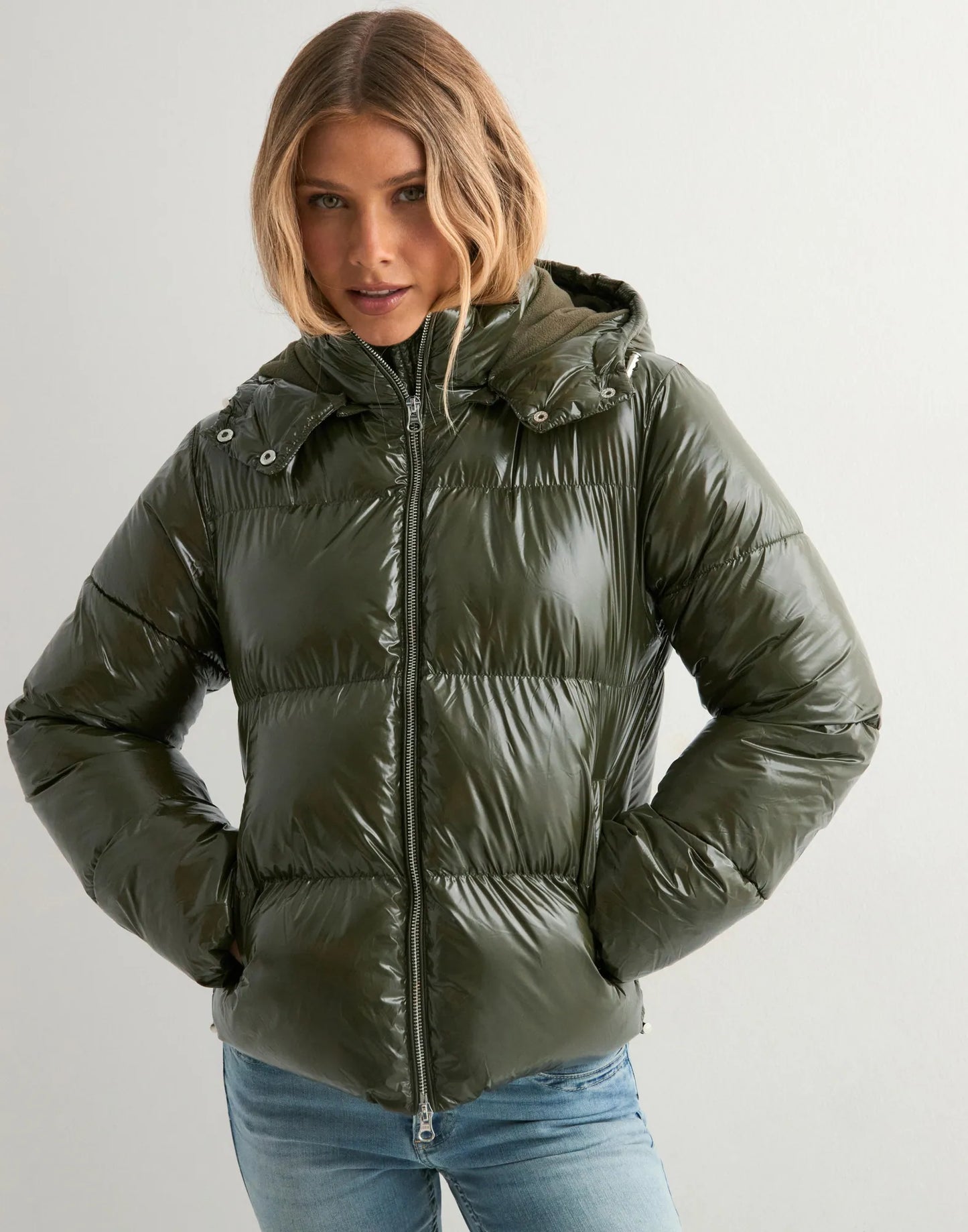 Everyday Shiny Puffer Jacket
