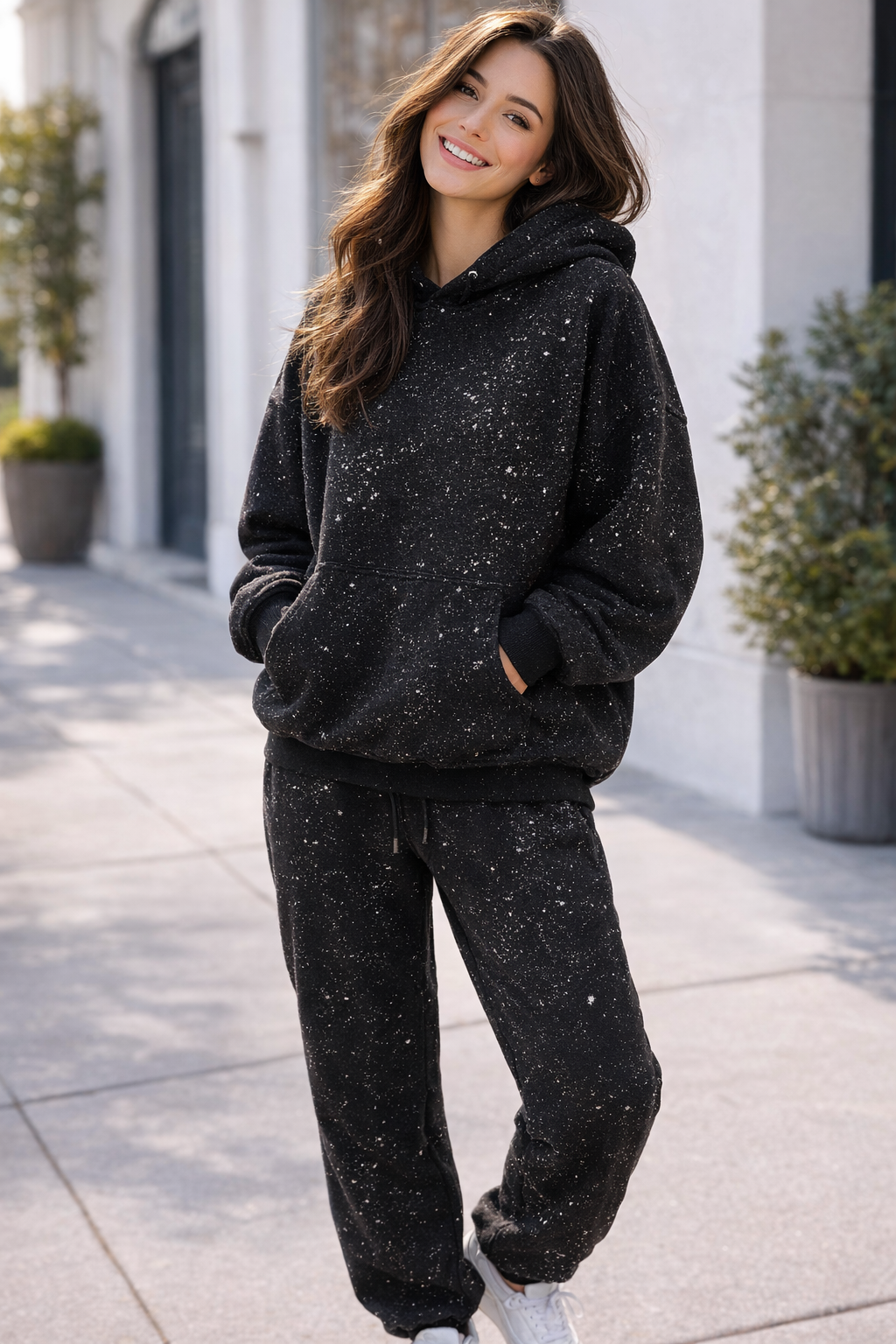 Midnight Speckle Tracksuit